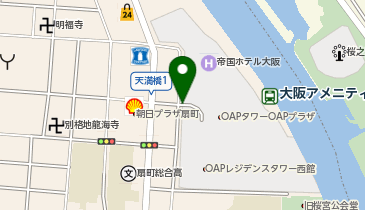 OAPタワー駐車場の地図画像