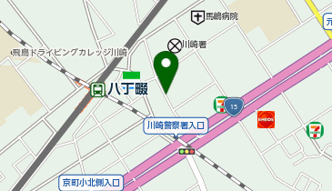 Jポスパーキング川崎日進町の地図画像