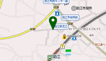 狛江駅北口地下駐車場の地図画像