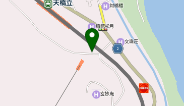 天橋立ビューランド駐車場の地図画像
