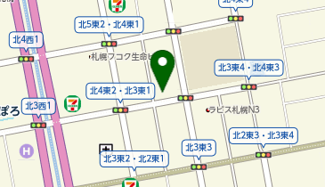ビッグシャイン88中央駐車場の地図画像