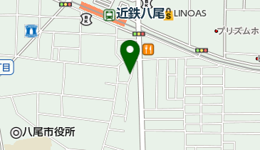 スパーク八尾の地図画像