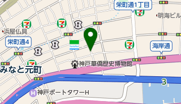 スパーク海岸通の地図画像