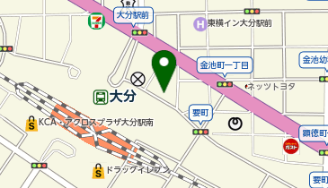 大分駅前パーキングの地図画像