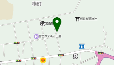 東屋駐車場の地図画像
