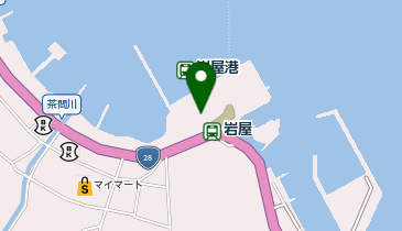 岩屋ポートパーキングの地図画像