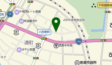 紙屋町モータープールの地図画像