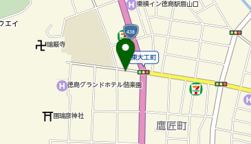 中筋パーキングの地図画像
