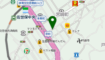 上京町駐車場の地図画像