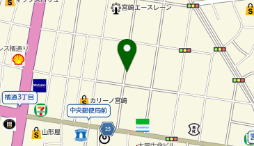 川上有料駐車場の地図画像