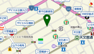 千石駐車場の地図画像