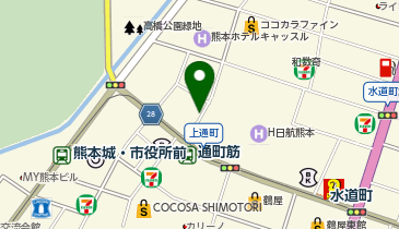 アンピールパーキング上通りの地図画像