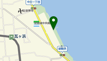 膳所晴嵐の道B駐車場の地図画像
