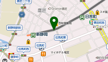 すんようパーキング」(静岡市葵区-駐車場-〒420-0839)の地図