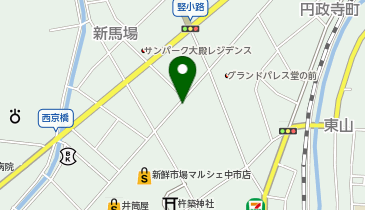 大市駐車場の地図画像