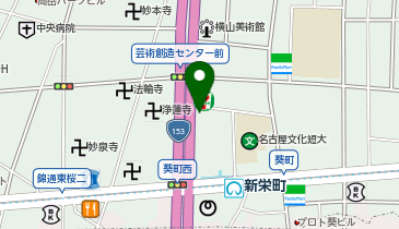 葵駐車場の地図画像