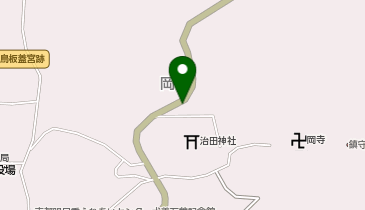 岡寺門前駐車場の地図画像