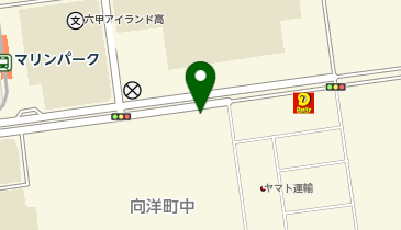 六甲マリンパーク駐車場の地図画像