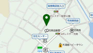 倉敷市児島市民交流センター第1駐車場の地図画像