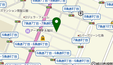 緑道7・7パーキングの地図画像