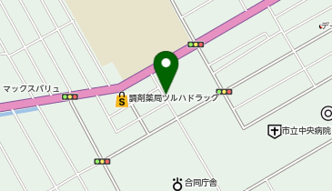 十和田市北園駐車場の地図画像