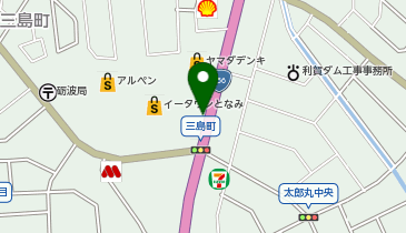 テックランドNew砺波店駐車場の地図画像