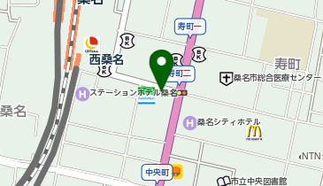 クオレチェントロパルコ駐車場の地図画像