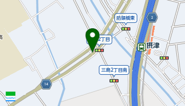 三島駐車場の地図画像