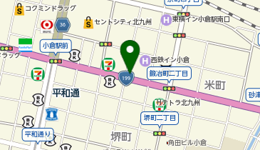 エルザパーク米町の地図画像