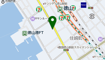 徳機駐車場の地図画像