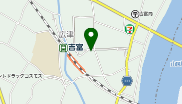 吉富駅前駐車場の地図画像