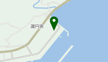 灘漁港駐車場の地図画像