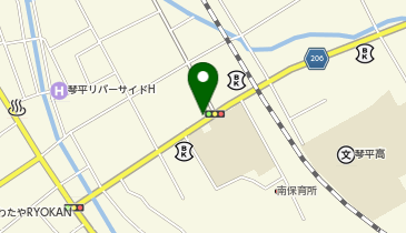 琴平駐車場の地図画像