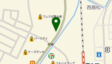ダイイチ恵み野店駐車場の地図画像