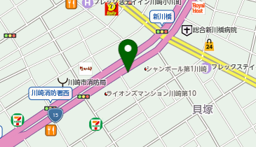 スエヒロ館川崎店駐車場 川崎市川崎区 駐車場 210 0014 の地図 アクセス 地点情報 Navitime