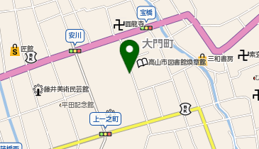 かみいち第2駐車場の地図画像