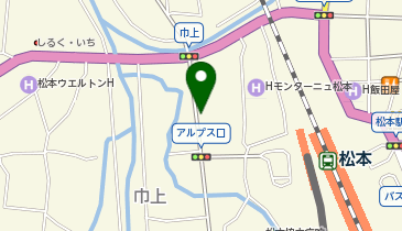 なみきパーク巾上の地図画像