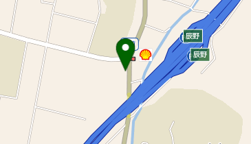 なみきパーク辰野町バス停の地図画像