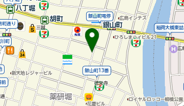 胡町パーキングの地図画像