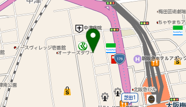 光栄パーキングの地図画像