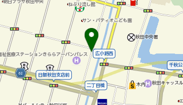 秋田ニューシティ第2駐車場の地図画像