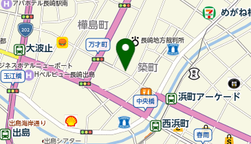 築町パーキングビルの地図画像