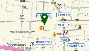 中央パークの地図画像