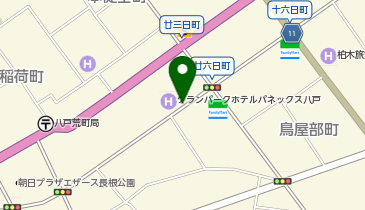 八青パーキングの地図画像