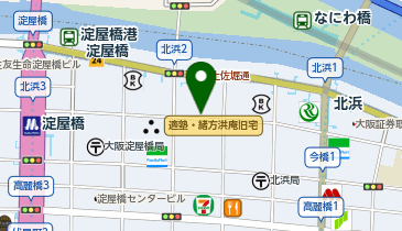 北三タワーパーキングの地図画像