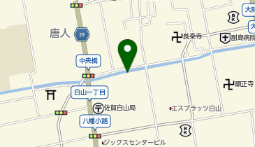 アネックスパーク第2白山の地図画像