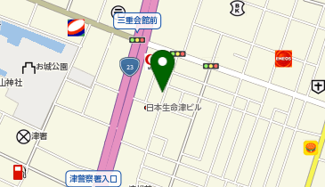 シロキヤパーキングの地図画像