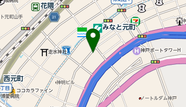 パークンパーク海岸通駐車場の地図画像