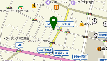 フクシスポーツ立体駐車場の地図画像
