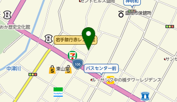 ヤマセ駐車場の地図画像